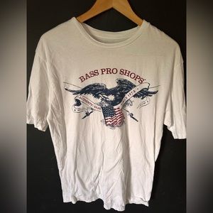 Bass Pro Shops White T-Shirt